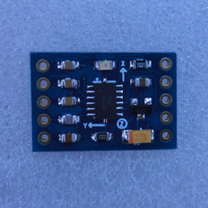 Three axis acceleration module, MMA7361L module, tilt angle module, electromagnetic data sending program