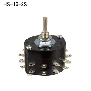 Japanese NKK switch, NKK rotary switch, HS16-2S high power 30A 12 gear, 2 layer rotary switch