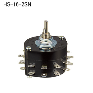 Daily open NKK switch, NKK rotary switch, HS16-2SN high-power 30A 12 gear, 2 layer rotary switch