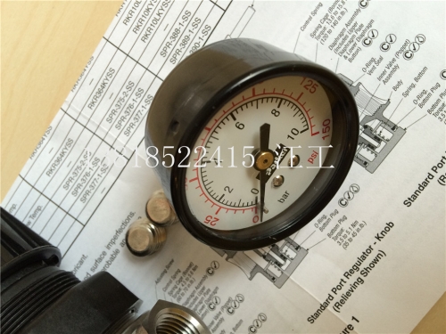 Hot - - pressure gauge, IDV10-1302 special cash, 60PSI pressure gauge