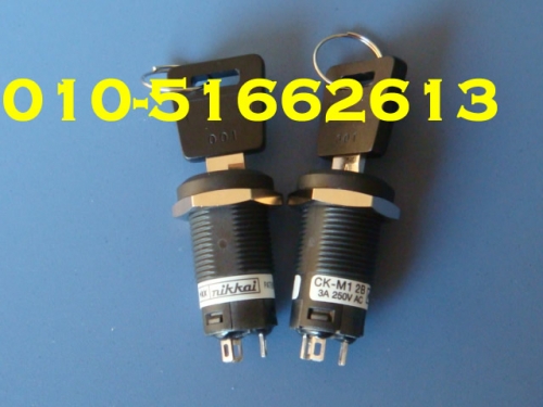 Import day open NKK key switch, CKM12BFW01 NKK anti-static key switch CK-M12BFS1