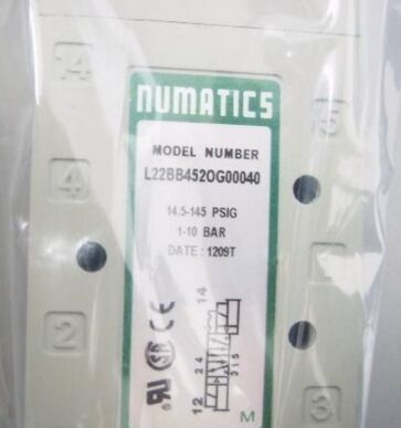 The United States ASCO NUMATICS Newman mystic solenoid valve L12BB452OG00040