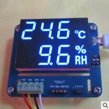 New single bus digital temperature and humidity sensor, test board, DEMO, DHT11, DHT22 applications
