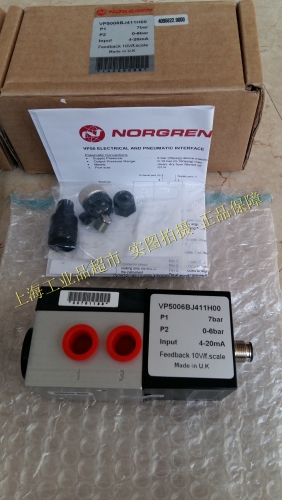 Special offer supply NORGREN VP5006BJ411H00 proportional valve IMI supply Norgren genuine security headquarters