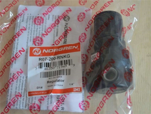 [spot] supply Norgren NORGREN pressure regulating valve R07-200-RNKG pressure regulating valve