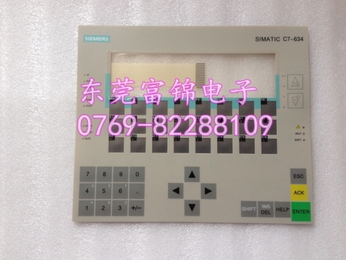 SIE-MENS C7-634 6ES7634-1DF02-0AE3 button film panel