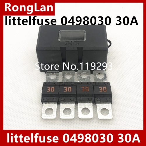 0498030 30A automotive fuse bolted littelfuse imported special forces with box