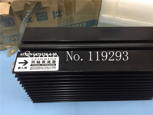 Supply high power coaxial fixed attenuator DC-4GHZ 40DB 150W ATS150-4-40