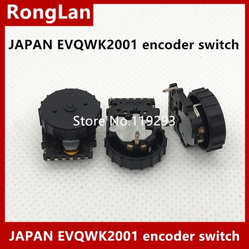 Japan's Matsushita EVQWK2001 ED dial encoder pulley 360 degrees 15 o'clock position with switch