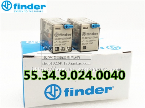 55.34.9.024.0040 finder RELAY GEN PURP 4PDT 7A 24V DC