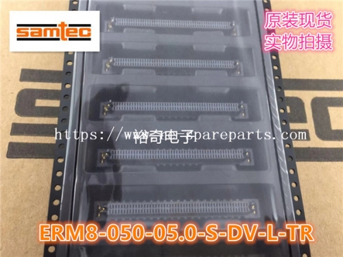 ERM8-050-05.0-S-DV-L-TR Samtec Conn Micro High Speed Terminal Strip HDR 100 POS 0.8mm Solder ST SMD T/R
