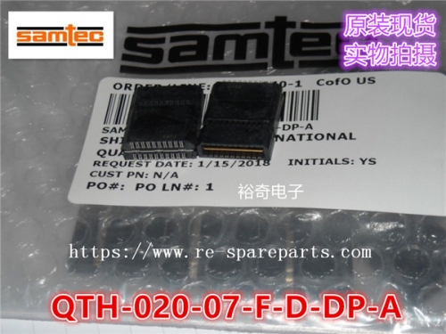 QTH-020-07-F-D-DP-A  Samtec Conn Differential Pair HDR 40 POS 0.5mm Solder ST SMD