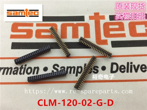 Samtec  CLM-120-02-G-D Conn Socket Strip SKT 40 POS 1mm Solder ST SMD Tube