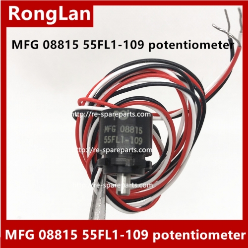 Genuine.MFG multi circle precision potentiometer 55FL1-109  three line..360 degrees 5905-01-396-8949