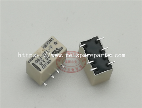 G6J-2FL-Y-3VDC,G6J-2FL-Y-4.5VDC,G6J-2FL-Y-5VDC,G6J-2FL-Y-12VDC OMRON  Low Signal Relays - PCB Gullwing NonLatching DPDT 3VDC 4.5VDC 5VDC 12VDC 140mW