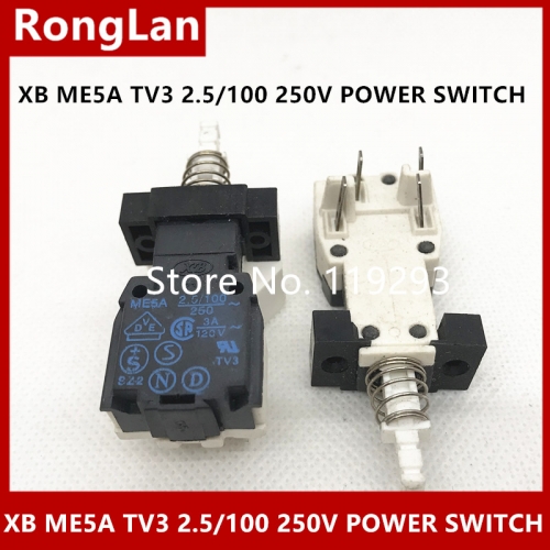 ME5A TV3 2.5/100 250V XB power switch potentiometer switch 4 Pin