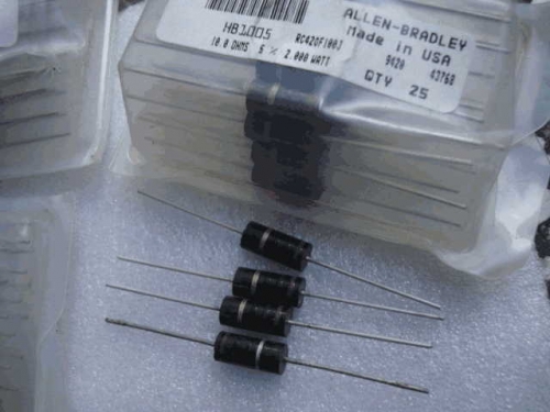 Origional Product Authentic America 10R (10 Europe) 10OHM 2 w AB Carbon Film (Carbon Core) Fever Resistor