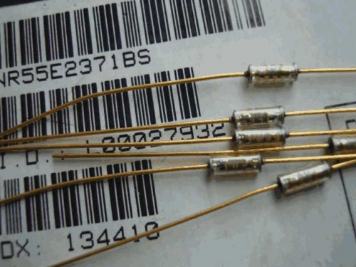 Origional Product Vishay Gold Pin 2.37 k s 2.4K 0.1% Glass Fiber High-Precision Fever Resistor