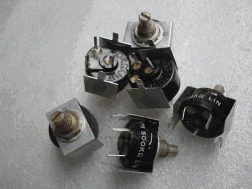 Origional Product the United Kingdom Morganite Lin Not Tin 500K 50000 Ribbon Rack Nut Potentiometer