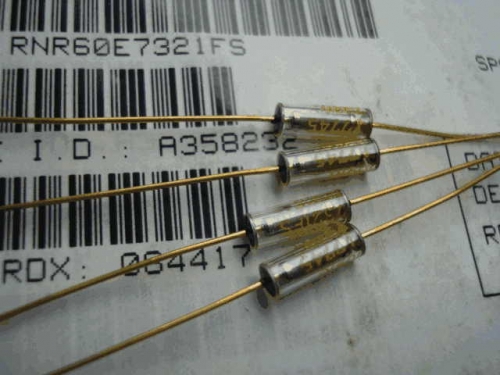 Origional Product Vishay Gold Pin 1W 7.32 k s 7.3K 0.1% Glass Fiber High-Precision Fever Resistor