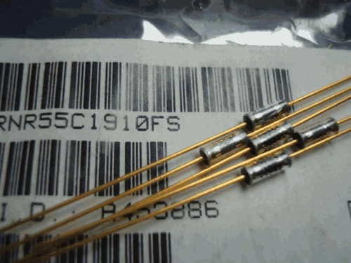 Origional Product Vishay Gold Pin 191R S 190R 0.1% Glass Fiber High-Precision Fever Resistor