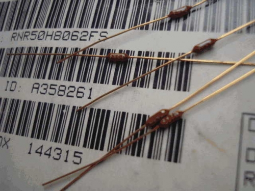 VISHAY 0.1% Military Standard Gold Pin Resistor 80.6 k s 80K Super Low Noise Non-Inductive Fever Resistor