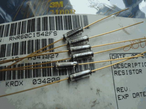 Origional Product Vishay Gold Pin 1W 15.4 k s 16K 0.1% Glass Fiber High-Precision Fever Resistor