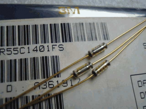 Origional Product Vishay Gold Pin 1.4 k s 1.5K 0.1% Glass Fiber High-Precision Fever Resistor