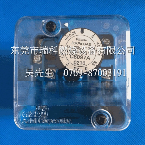 C6097A0210 Yamatake Azbil Pressure Switch   Pressure Sensor   Origional Product Brand New