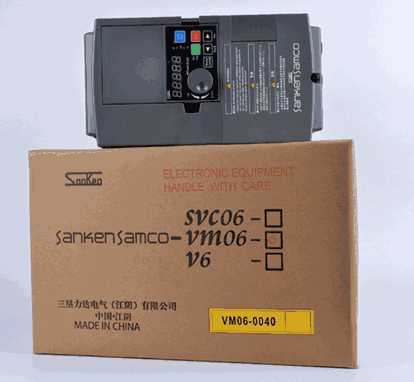 Sanken Frequency Converter V M06-0040-L4 Three-Phase 380V 4KW a Large Amount