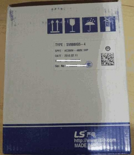 Genuine Original South Korea LS( LG) SV022IG5-4 Frequency Converter 3-Phase 2.2kW Brand New