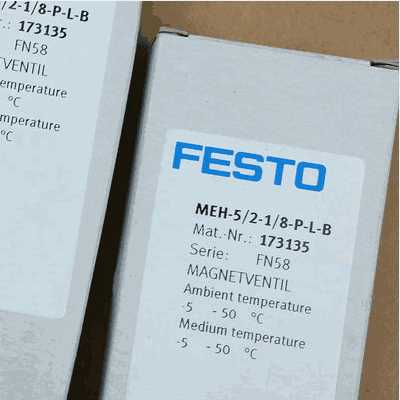 Festo Solenoid Valve MEH-5/2-1/8-P-L-B 173135 Brand New & Original