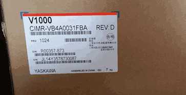 Yaskawa Converter CIMR-VB4A0031FBA Brand New Genuine Original