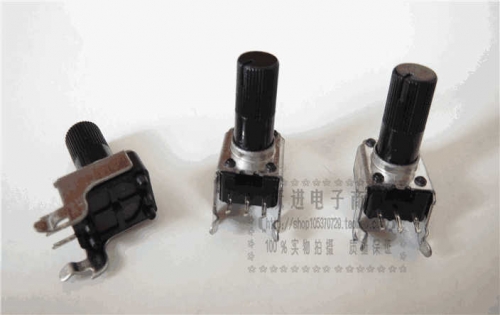 203a Imported Taiwan Fuhua Rk09 Type A20k Horizontal Single Connection Potentiometer with Bracket Handle Length 13mm