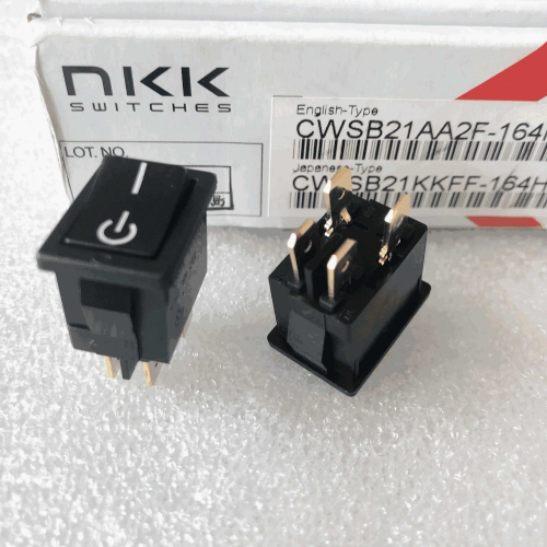 CW-SB21 Imported from Japan NKK Boat/Shape Switch 4-Leg 2-Speed Rocker Power Switch 28v14.3ma