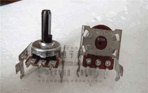 161-Type Difeng Delta B104 with Medium Point Walker Sound Box 100K Single Connection Potentiometer Handle Length 16mm