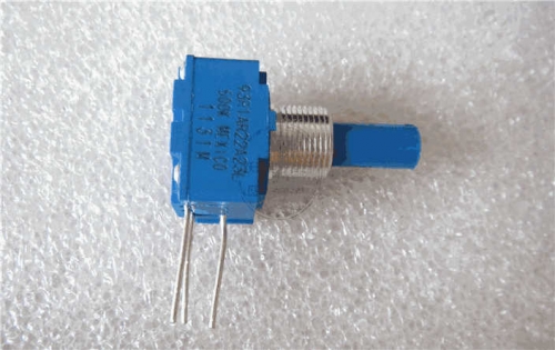 504 Imported US Bourns 93r1ar22a23l 500K Single Connection Guitar Potentiometer Handle Length 22mm