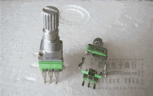 Alpha Imported Taiwan 09 Type Vertical Precision A250k Single Connection Potentiometer Handle Length 15MM Plum Handle