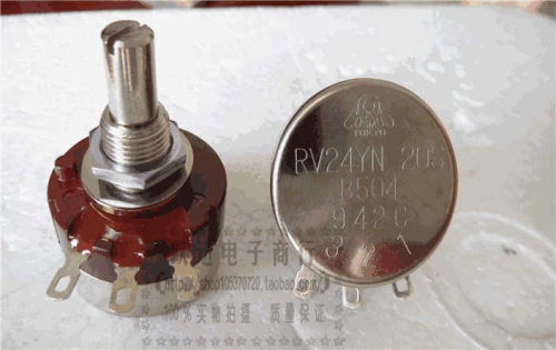 Imported from Japan Cosmos Tokyo Rv24yn 20s B504 500K Single Connection Potentiometer Handle Length 20mm