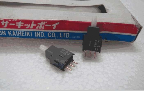 Imported Japan NKK AB-15 0.4va Micro Reset Gold-Plated 3-Pin Button Switch