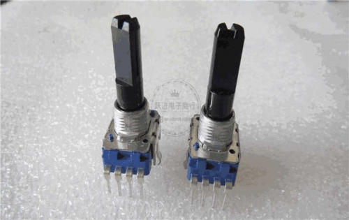 B10k Imported Taiwan Fuhua Fd142 Type 103B Double 4-Pin Mixer Audio Potentiometer Handle Length 23.5mm