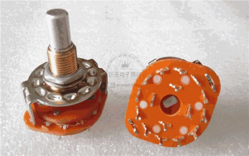Imported Taiwan Alpha Rotary Switch 4 Knife 3-Speed/4 Knife Three-Speed Power Band Selection Switch Tap Position Switch