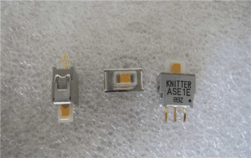 Imported Japanese Knitter Ase1e Toggle Switch Gold-Plated 3-Leg 3-Speed with Waterproof Case Sliding Power Switch