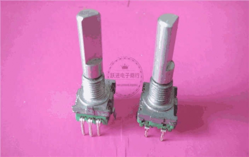 Imported Taiwan Alpha Encoder Ec11 20 Point with Switch Code Switch Handle Length 23.8mm Half Handle