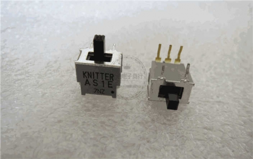 Imported Japanese Knitter As1e Toggle Switch Gold-Plated Curved Feet 3/5 Feet 3-Speed Sliding Power Switch