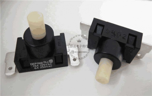 Longde Vacuum Cleaner Accessories DPC-1114 Imported Hong Kong Defeng 2-Leg Self-Locking Switch 13a125v 6a250v