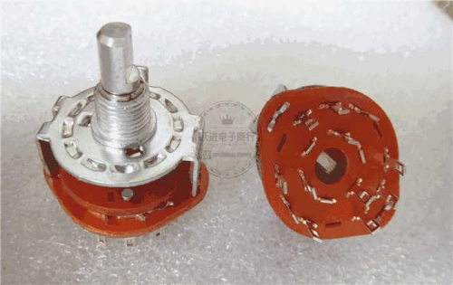 Imported Taiwan Alpha Rotary Switch 3-Knife 3-Speed/3-Knife Three-Speed Power Band Selection Switch Tap Position Switch