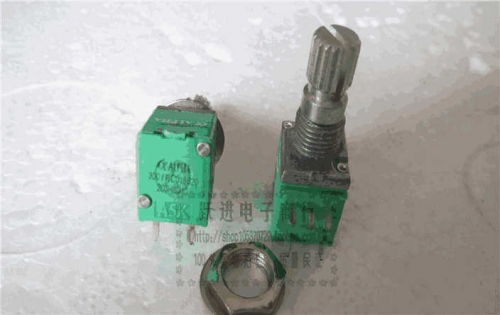 Imported Taiwan Ahpha 09 A5k Single Connection with Switch Fever Volume Potentiometer 5-Foot Handle Length 15mm