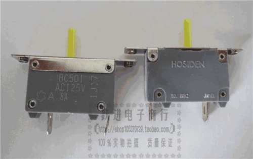 Imported Japanese Star Hosiden Bc501 Ac125v 8A Pull Complex Current Overload Protection Switch