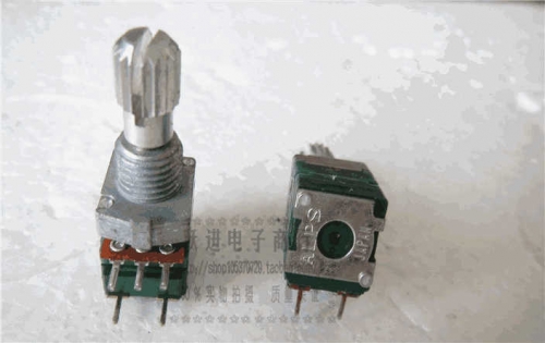 Imported from Japan Alps 9011 B103 10K Single Connection Potentiometer with Switch Handle Length 15mm Press Switch